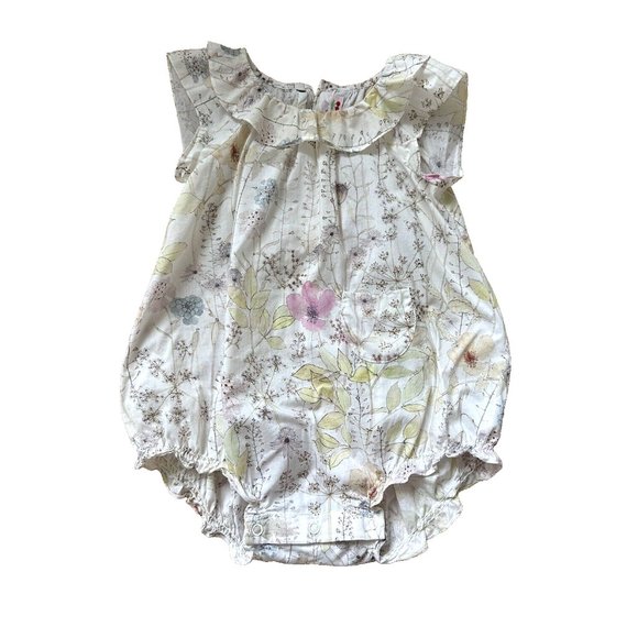 Bonpoint Bubble Outfit One Piece, Size 6 Months